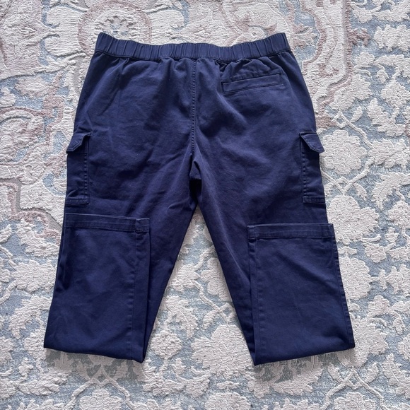 Weatherproof Men’s Navy Drawstring Cargo Pants Size XL - Picture 7 of 7